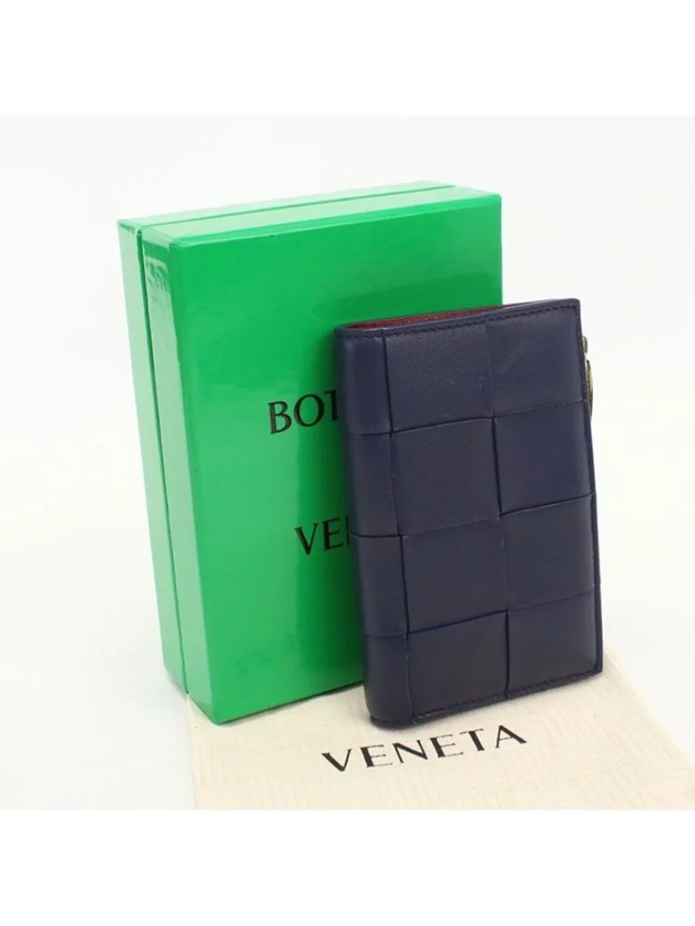 Bottega Veneta Bifold Wallet Cassette Lambskin